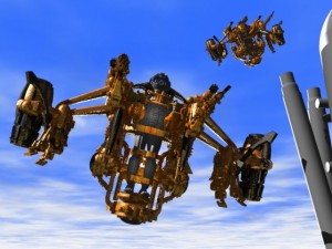 spiderflightcagemaintenanceunit 3D मॉडल