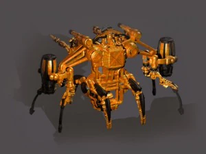 spiderflightcagemaintenanceunit 3D Model