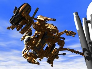 spiderflightcagemaintenanceunit 3D मॉडल