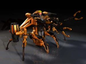 spiderflightcagemaintenanceunit 3D Model