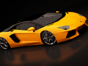 2012 lamborghini aventador lp7004 Modèle 3D