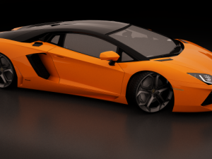 2012 lamborghini aventador lp7004 3D Model