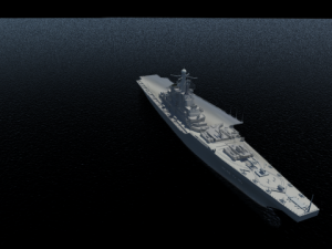 aircraft carier Modelo 3D