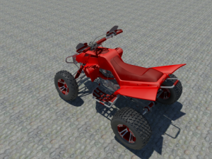 quad 3D Model