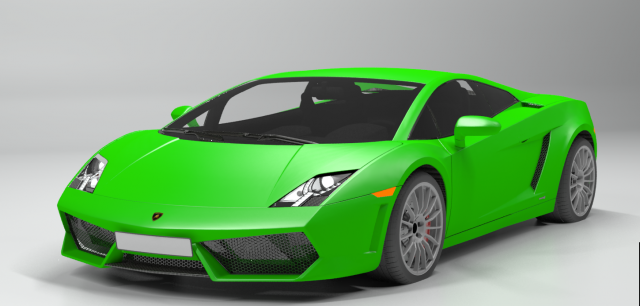 lamborghini gallardo Modelo 3D .c4d .max .obj .3ds .fbx .stl .blend 