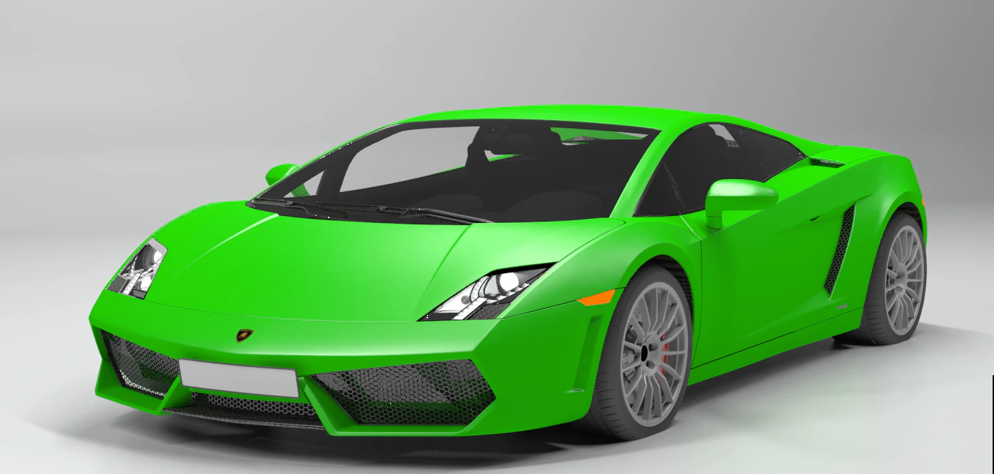 lamborghini gallardo 3D Model .c4d .max .obj .3ds .fbx .stl .blend 