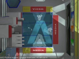 diving centre sport complex 3D Model