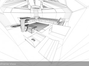 diving centre sport complex Modello 3D