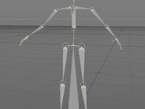 futuristic male human game character 3D Model