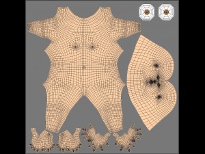 caucasian male human character Modelo 3D