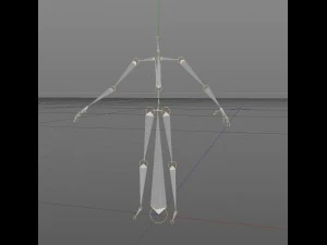 strong alien character 3D Model