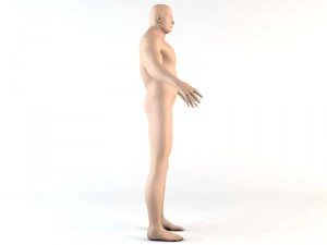the giant human character 3D Model