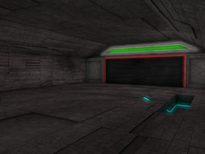 space hangar low-poly 3D Model