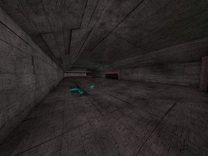 space hangar low-poly 3D Model