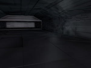 space hangar low-poly 3D Model