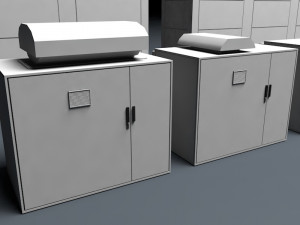 nas battery package lowpoly 3Dモデル