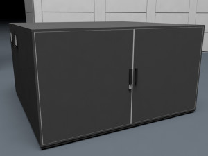 nas battery package lowpoly 3Dモデル