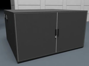 Pakiet baterii nas lowpoly Model 3D