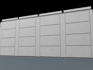 Pakiet baterii nas lowpoly Model 3D