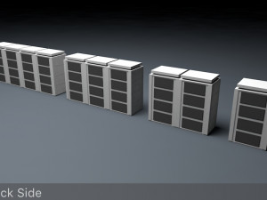 nas battery package lowpoly 3Dモデル