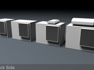 nas battery package lowpoly 3Dモデル
