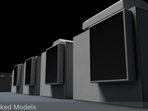 nas battery package lowpoly 3Dモデル
