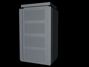 nas battery modular set low-poly 3D Model
