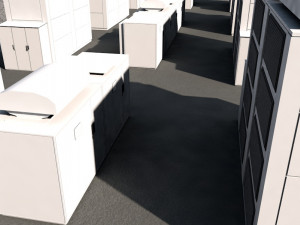20 megawatt nas battery park ready to render 3D Model