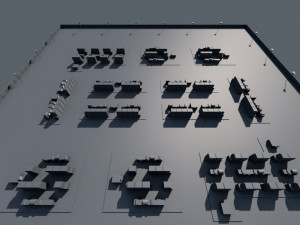 20 megawatt nas battery park ready to render 3D Model