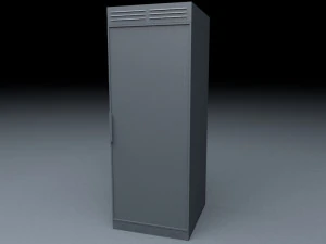 server rack unit low poly game ready low-poly 3D Model