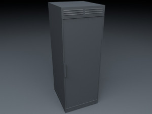 server rack unit low-mid poly low-poly 3D 模型