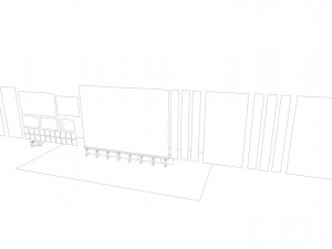 panel plattenbau block building architectural modular set lowpoly 3D Model