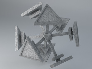 space station - the headquarter 3D Model