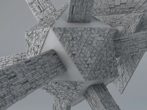 space station - the headquarter 3D Model