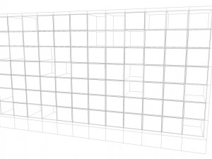 columbarium pack low-poly Modelo 3D