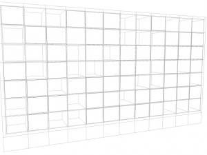 columbarium pack low-poly Modelo 3D