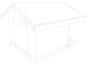 crypt 1 lowpoly game ready low-poly Modelo 3D