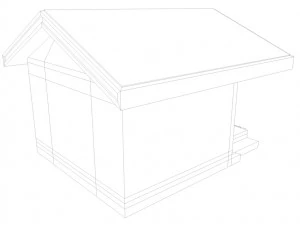 crypt 1 lowpoly game ready low-poly 3D Model