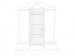 crypt 2 low poly game ready low-poly 3D Model