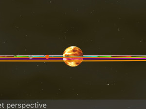 trappist-1 system 3D मॉडल