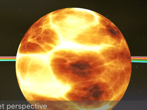 trappist-1 system 3D मॉडल