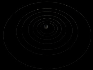 trappist-1 system 3D मॉडल