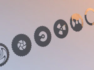 sawtooth pack 3D Model