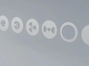 sawtooth pack 3D Model