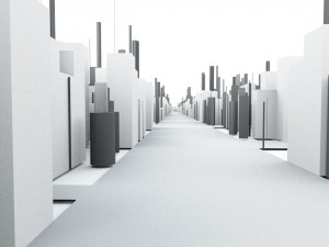 city of future 3Dモデル