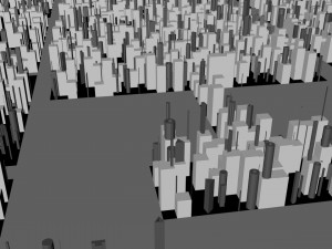 city of future 3Dモデル