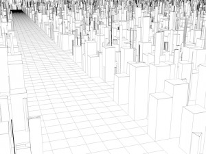 city of future 3Dモデル