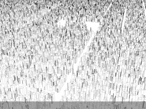 city of future 3Dモデル