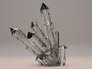 beautiful mineral crystals 3D Model
