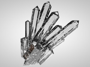 beautiful mineral crystals 3D 모델